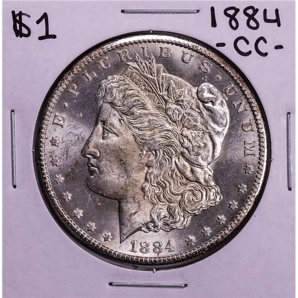 1884-CC $1 Morgan Silver Dollar Coin