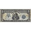 Image 1 : 1899 $5 Indian Chief Silver Certificate Note