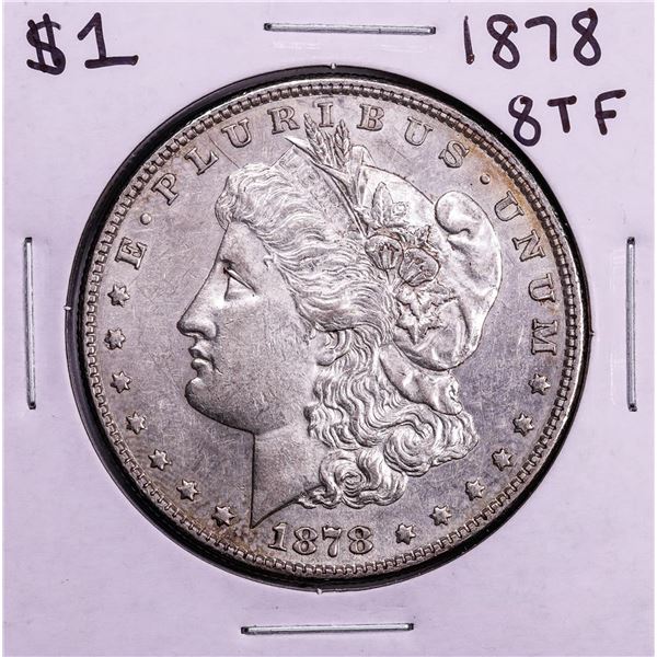 1878 8TF $1 Morgan Silver Dollar Coin