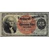 Image 1 : March 3rd, 1863 Fourth Issue Twenty-Five Cents Fractional Currency Note