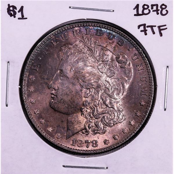 1878 7TF $1 Morgan Silver Dollar Coin