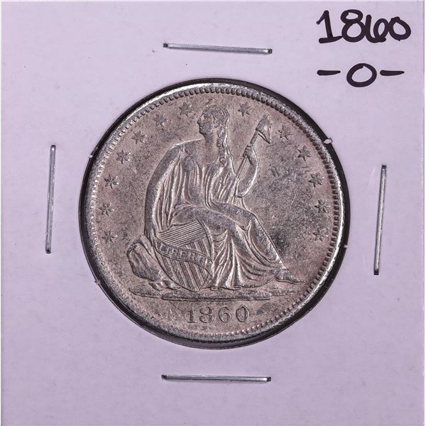 1860-O Seated Liberty Half Dollar Coin