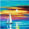 Image 2 : Afremov (1955-2019) "Reflection" Limited Edition Giclee On Canvas