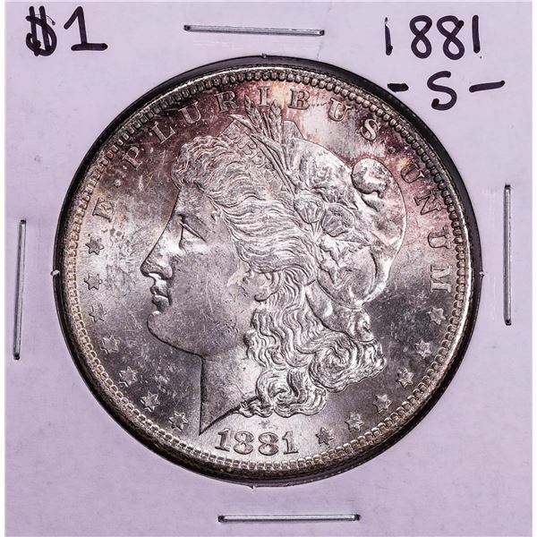 1881-S $1 Morgan Silver Dollar Coin