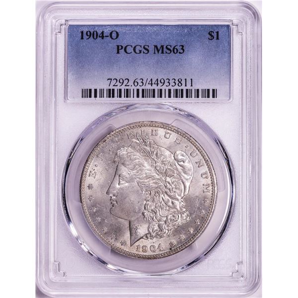 1904-O $1 Morgan Silver Dollar Coin PCGS MS63