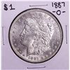Image 1 : 1887-O $1 Morgan Silver Dollar Coin