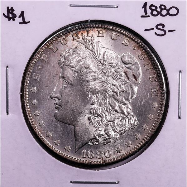 1880-S $1 Morgan Silver Dollar Coin