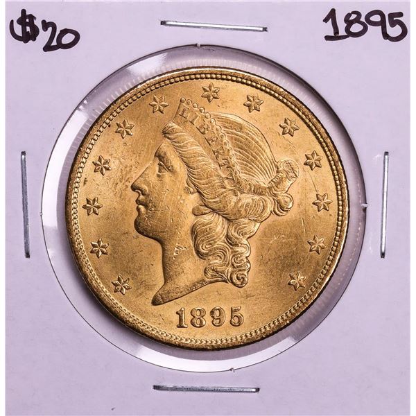 1895 $20 Liberty Head Double Eagle Gold Coin