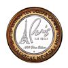 Image 2 : .999 Fine Silver Paris Las Vegas, Nevada $10 Limited Edition Gaming Token
