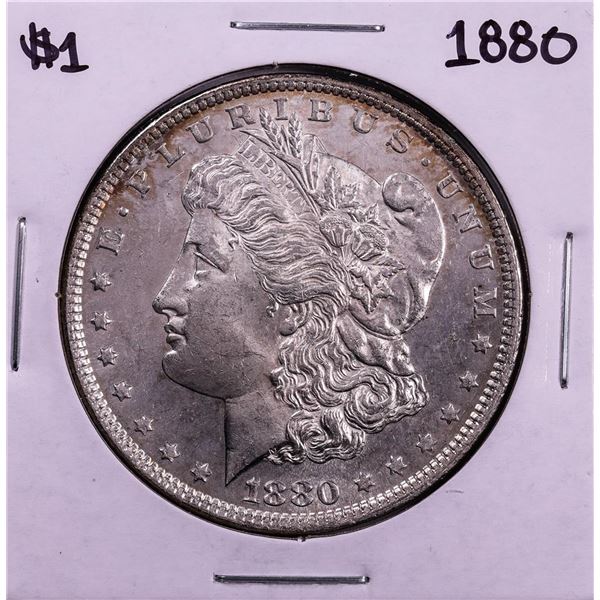 1880 $1 Morgan Silver Dollar Coin