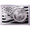 Image 2 : 1991 $1 American Silver Eagle Coin & 2oz Silver Bar Set