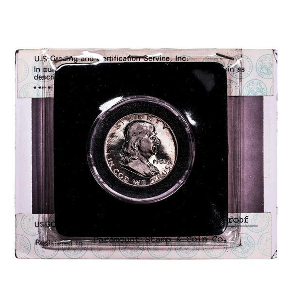 1962 Proof Franklin Half Dollar Coin USGCS Certification