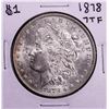 Image 1 : 1878 7TF $1 Morgan Silver Dollar Coin