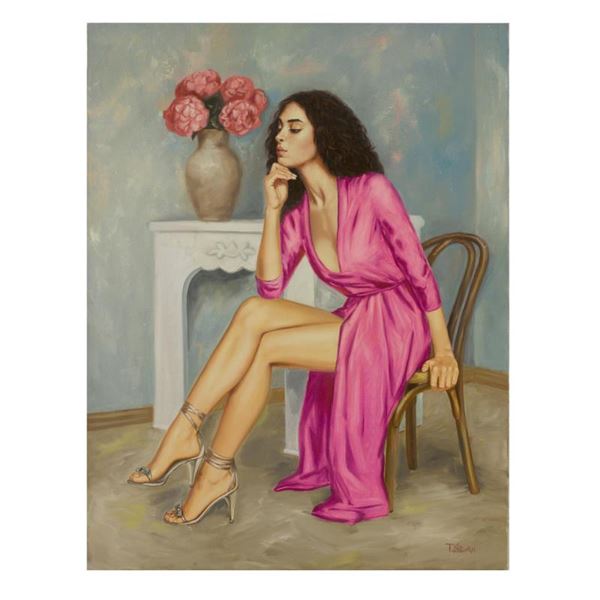 Taras Sidan "Alyona" Limited Edition Giclee On Canvas