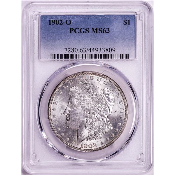 1902-O $1 Morgan Silver Dollar Coin PCGS MS63