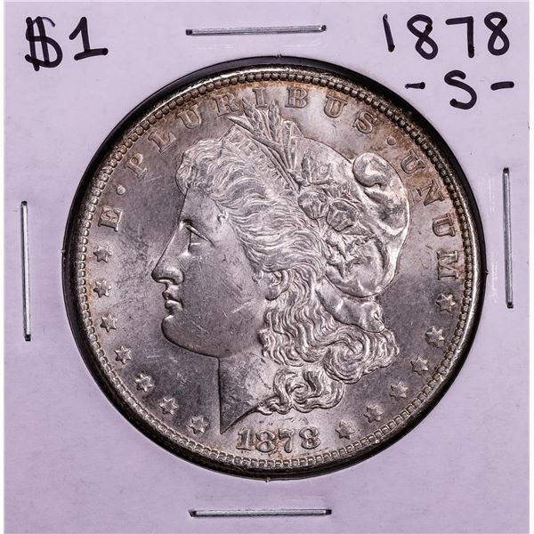 1878-S $1 Morgan Silver Dollar Coin