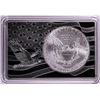 Image 2 : 2012 $1 American Silver Eagle Coin & 2oz Silver Bar Set