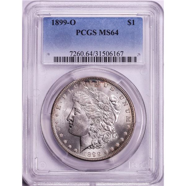 1899-O $1 Morgan Silver Dollar Coin PCGS MS64