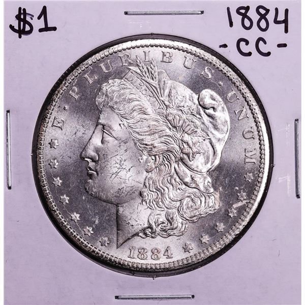 1884-CC $1 Morgan Silver Dollar Coin