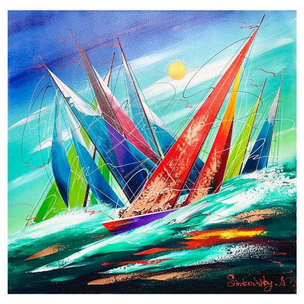 Natalia Sinkovsky Original Acrylic On Canvas