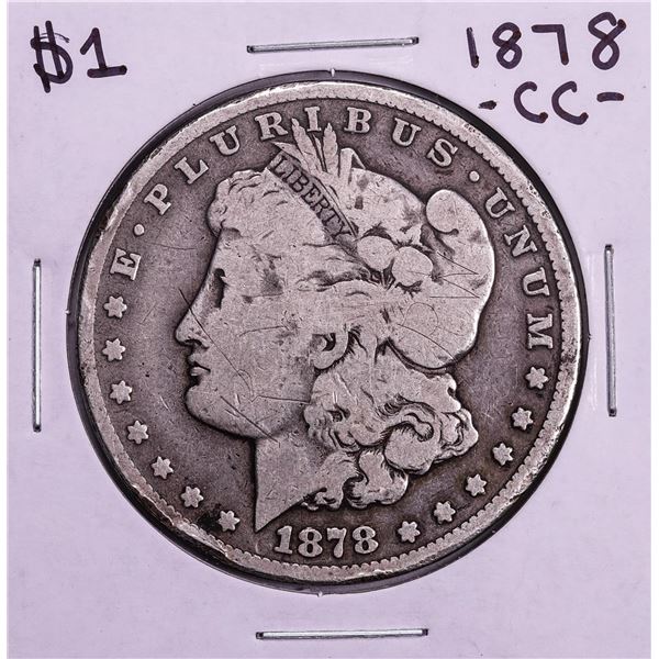 1878-CC $1 Morgan Silver Dollar Coin