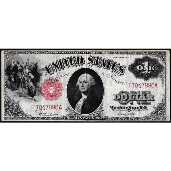 1917 $1 Legal Tender Note