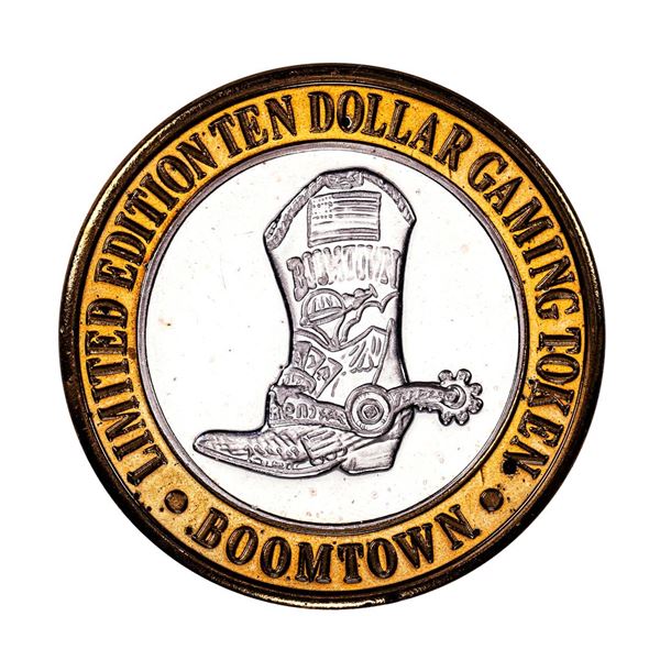 .999 Silver Boomtown Hotel & Casino Reno, NV $10 Limited Edition Gaming Token