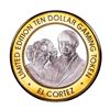 Image 1 : .999 Silver El Cortez Hotel and Casino $10 Limited Edition Gaming Token