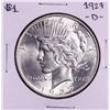 Image 1 : 1927-D $1 Peace Silver Dollar Coin