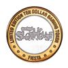 Image 2 : .999 Silver Fiestas Slothouse Las Vegas $10 Casino Limited Edition Gaming Token