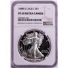 Image 1 : 1988-S $1 Proof American Silver Eagle Coin NGC PF69 Ultra Cameo
