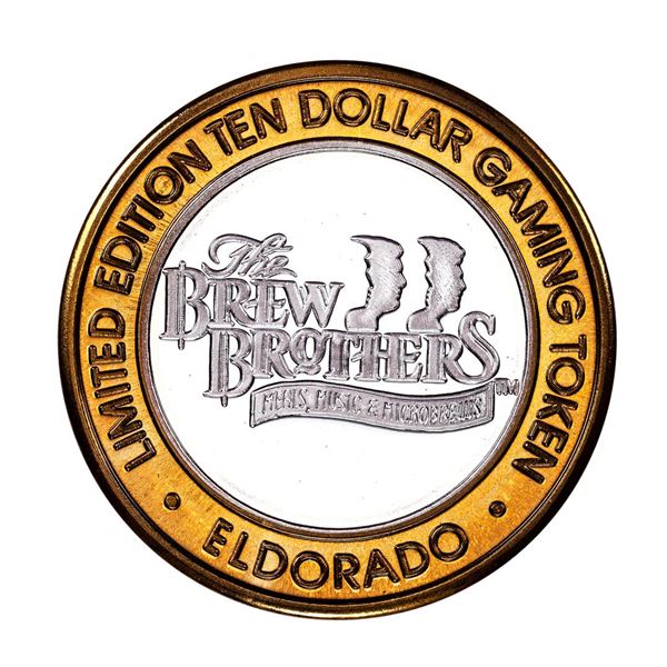 .999 Fine Silver Eldorado Reno, Nevada $10 Limited Edition Gaming Token