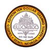 Image 2 : .999 Fine Silver Eldorado Reno, Nevada $10 Limited Edition Gaming Token