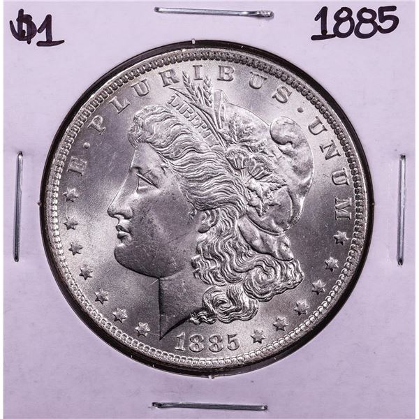 1885 $1 Morgan Silver Dollar Coin