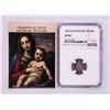 Image 1 : 1565 KB Hungary Denar 'Madonna and Child' Coin NGC XF45 w/ Story Box