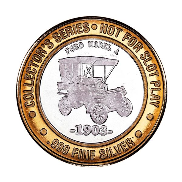 .999 Silver Claridge Hotel Atlantic City $10 Casino Limited Edition Gaming Token