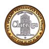Image 2 : .999 Silver Claridge Hotel Atlantic City $10 Casino Limited Edition Gaming Token