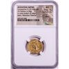 Image 1 : Ancient Byzantine Empire 668-685 AD Constantine IV Solidus Gold Coin NGC AU