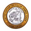 Image 1 : .999 Silver Four Queens Casino Hotel Las Vegas $10 Limited Edition Gaming Token