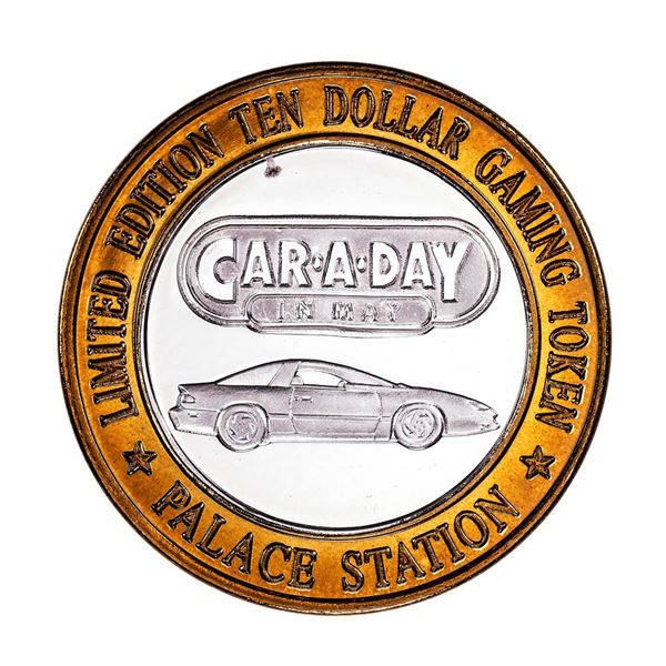 .999 Silver Palace Station Hotel & Casino Las Vegas $10 Limited Edition Gaming Token
