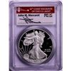 Image 1 : 2012-S $1 Proof American Silver Eagle Coin PCGS PR70DCAM First Strike Mercanti Signed