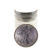 Image 1 : Roll of (20) Brilliant Uncirculated 2002 $1 American Silver Eagle Coins