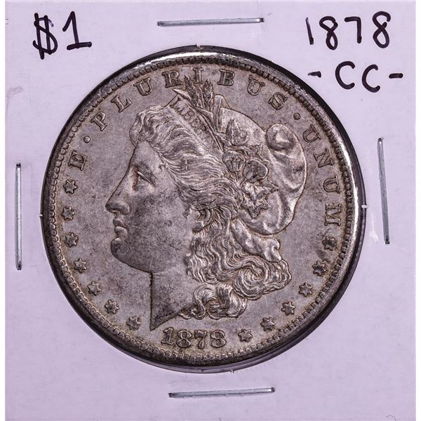 1878-CC $1 Morgan Silver Dollar Coin