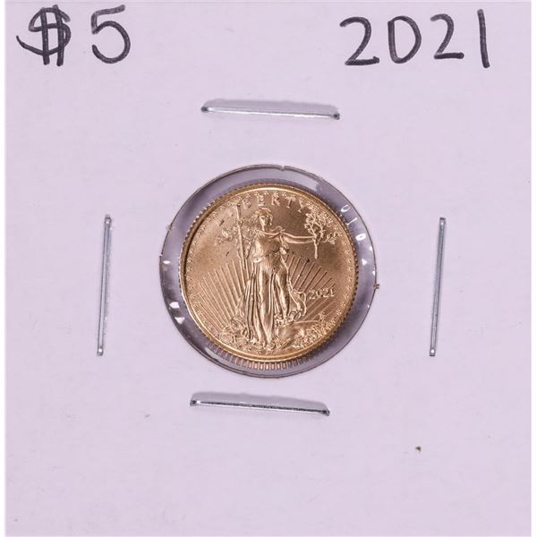 2021 $5 American Gold Eagle Coin