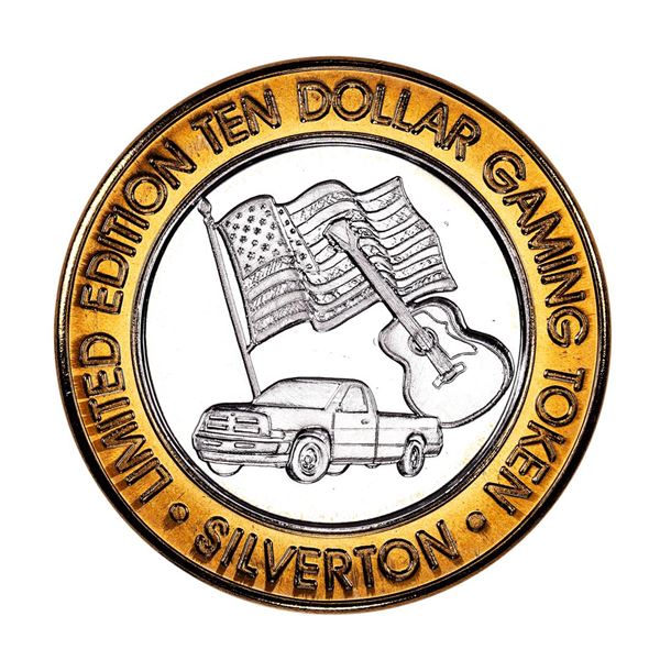 .999 Silver Silverton Casino Las Vegas, Nevada $10 Limited Edition Gaming Token