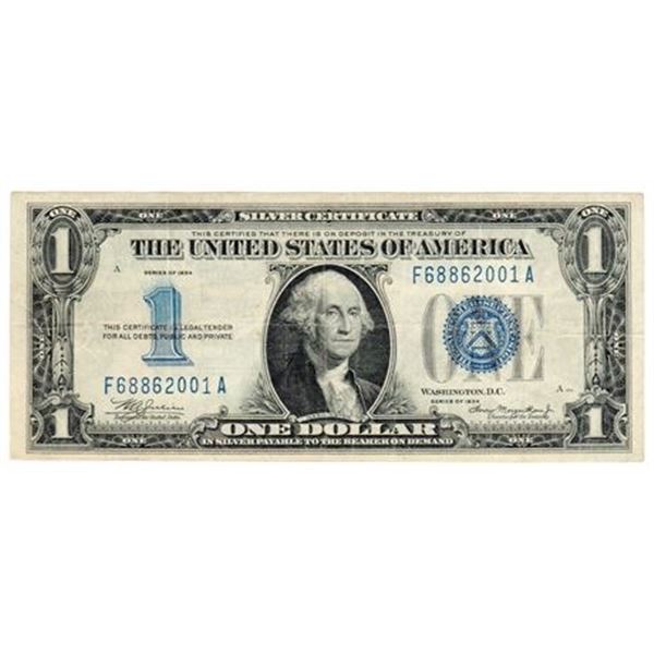 Fr.1606 1934 $1 Silver Certificate