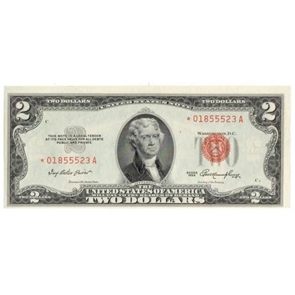 Fr.1509* 1953 $2 Legal Tender Star Note