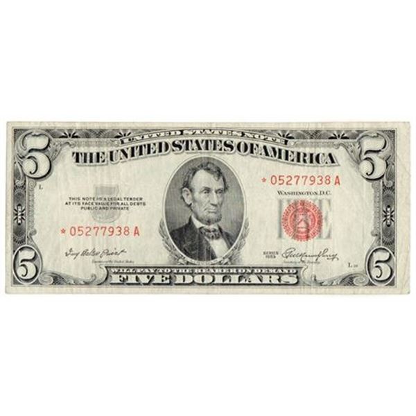 Fr.1532* 1953 $5 Legal Tender Star Note