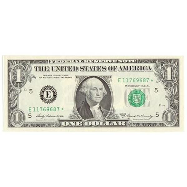 Fr.1904 E* 1969-A $1 Federal Reserve Star Note