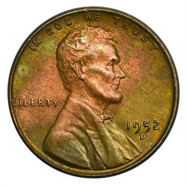 1952-D Lincoln Wheat Cent